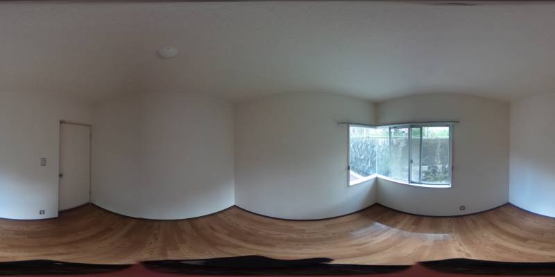 パノラマ画像洋室