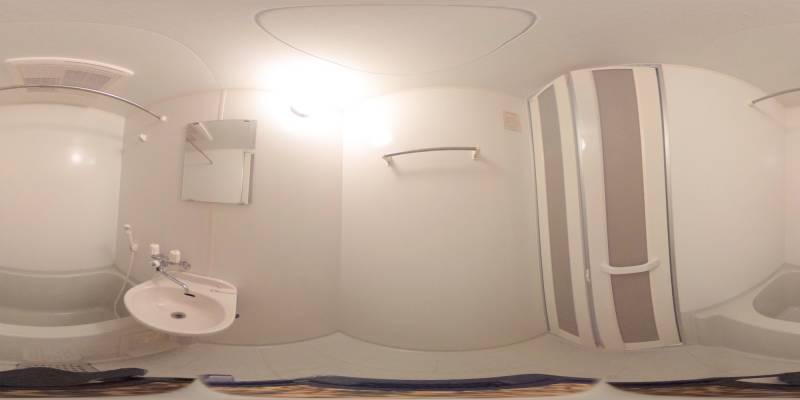 パノラマ画像バスルーム