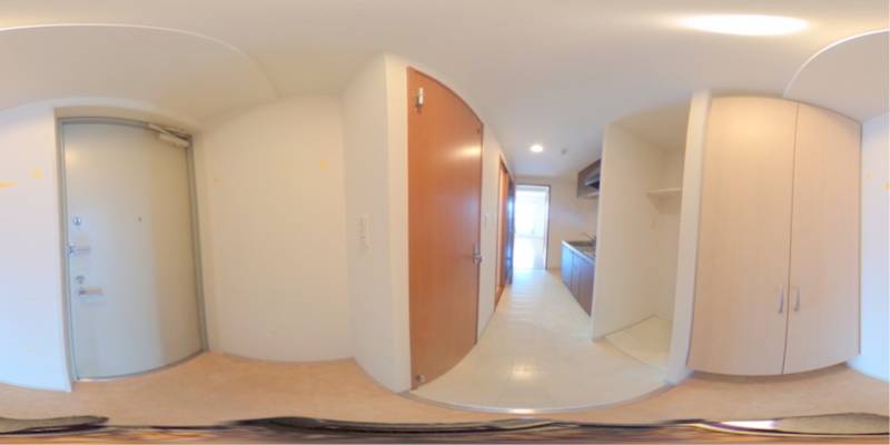 パノラマ画像玄関