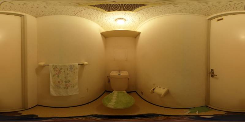 パノラマ画像トイレ