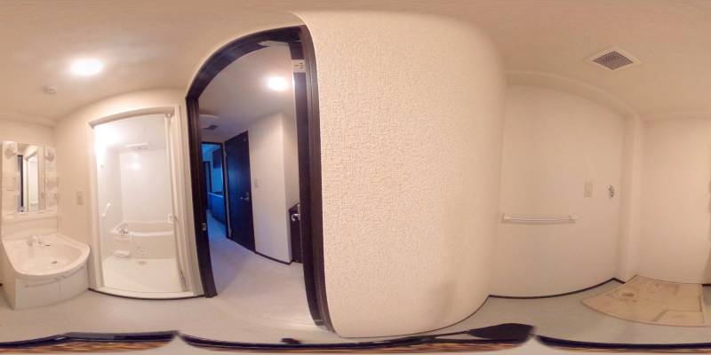 パノラマ画像洗面所