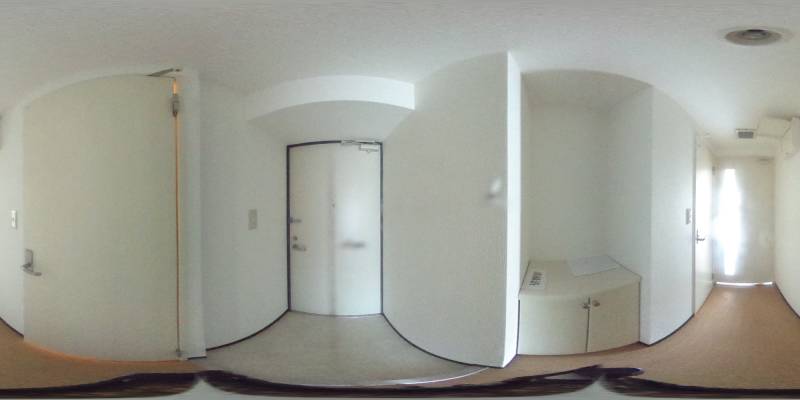 パノラマ画像玄関