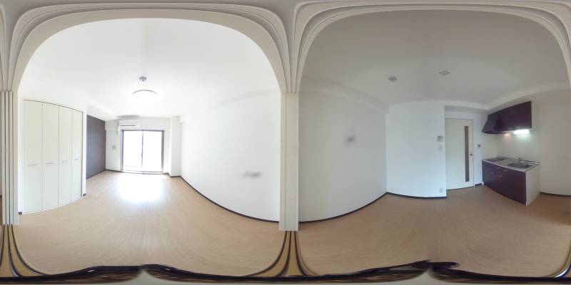 パノラマ画像洋室