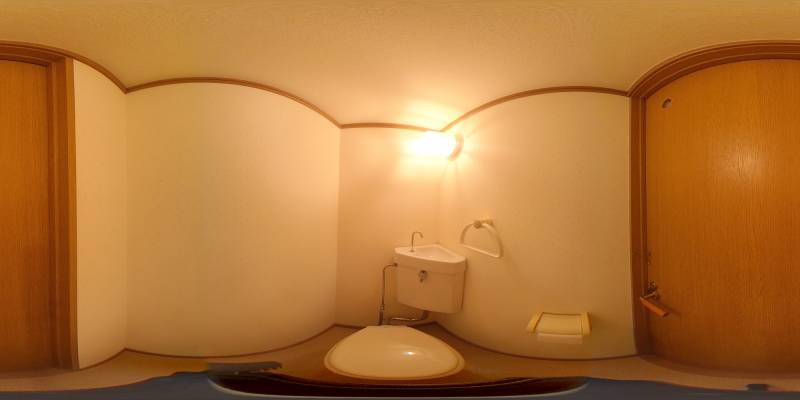 パノラマ画像トイレ
