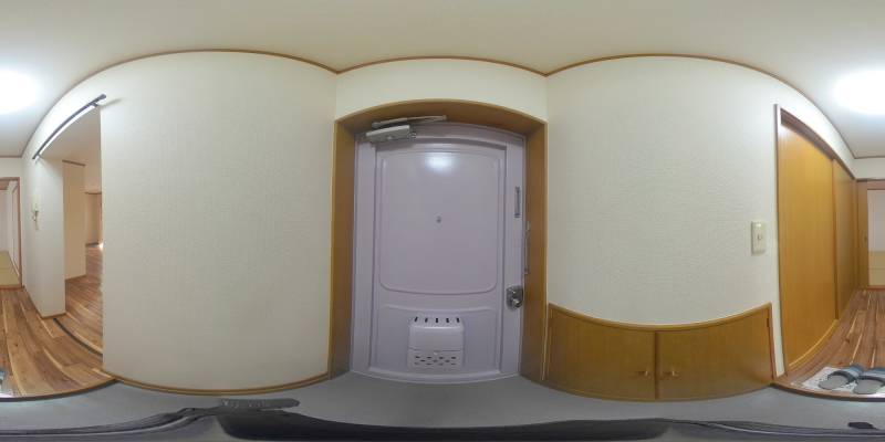 パノラマ画像玄関