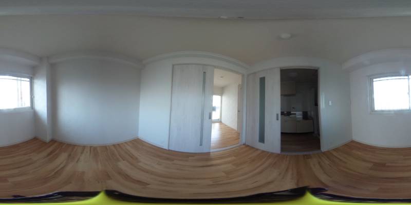 パノラマ画像洋室