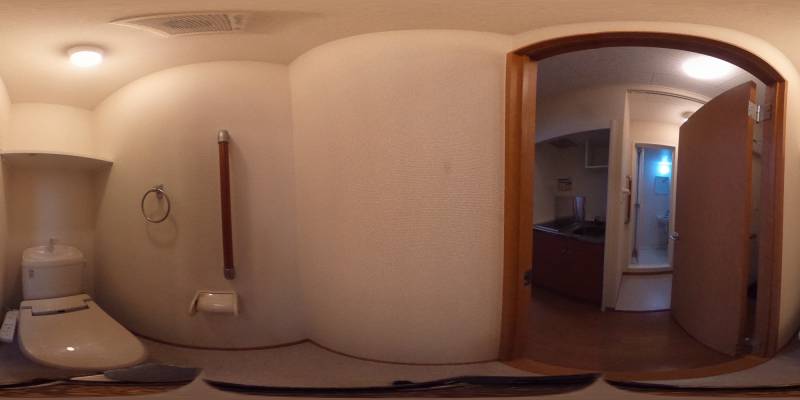 パノラマ画像トイレ