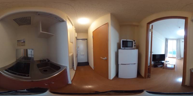 パノラマ画像キッチン