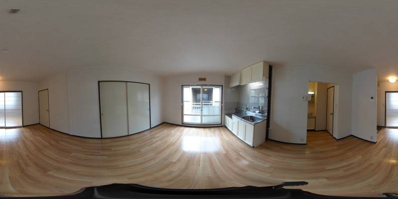 パノラマ画像リビング