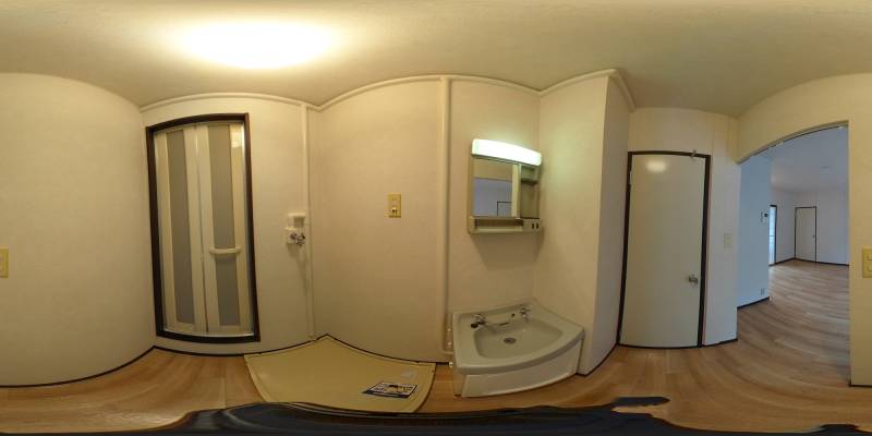 パノラマ画像洗面所