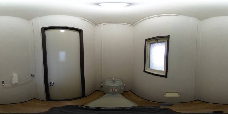 パノラマ画像トイレ