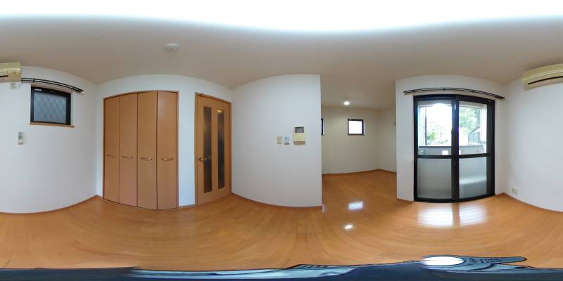 パノラマ画像洋室