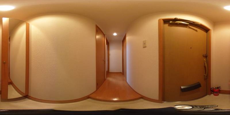 パノラマ画像玄関