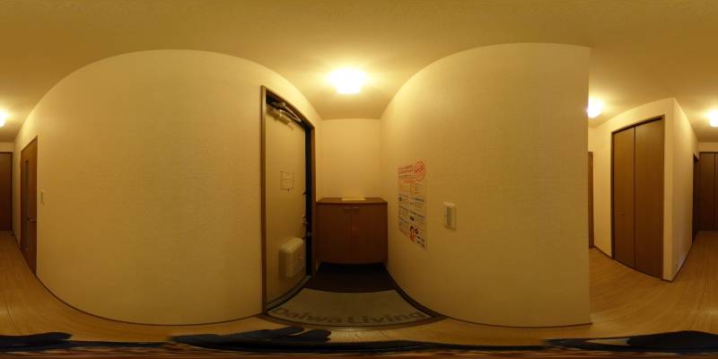 パノラマ画像玄関