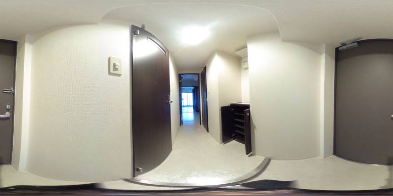 パノラマ画像玄関