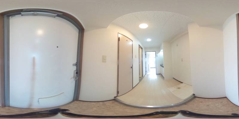 パノラマ画像玄関