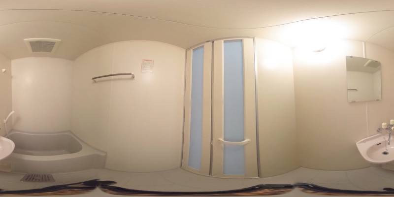 パノラマ画像バスルーム