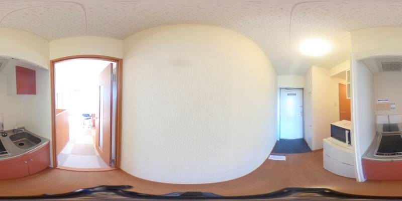 パノラマ画像キッチン