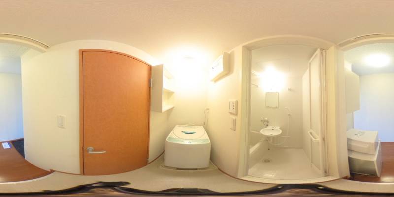 パノラマ画像洗面所