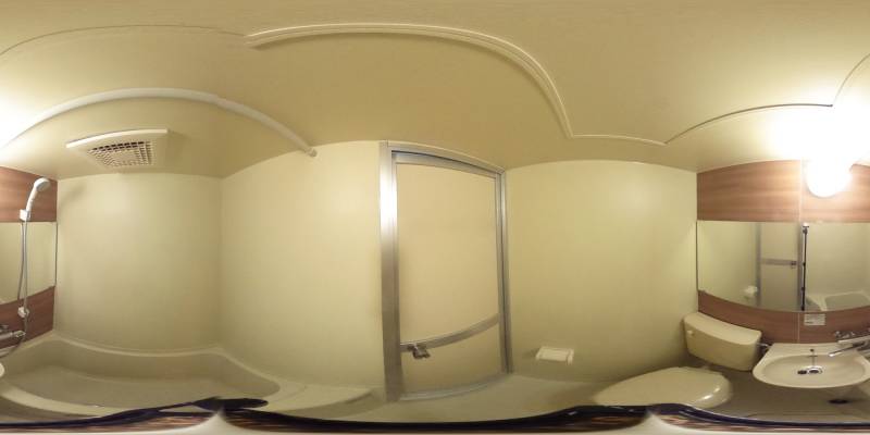 パノラマ画像バスルーム