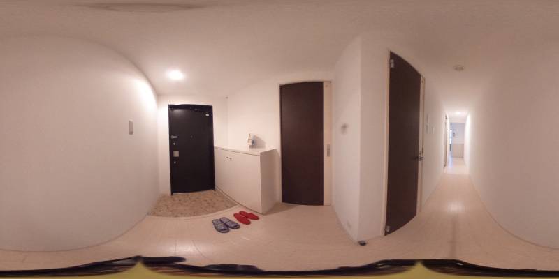 パノラマ画像玄関