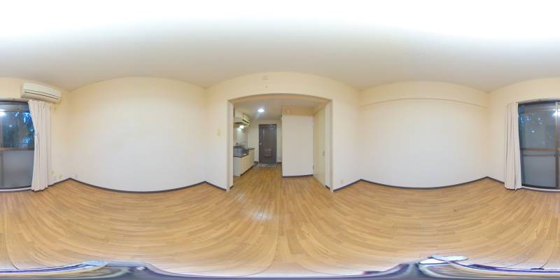 パノラマ画像リビング