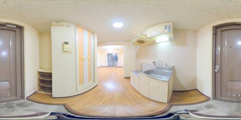 パノラマ画像玄関