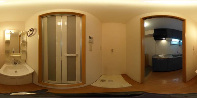 パノラマ画像洗面所