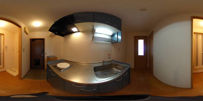 パノラマ画像キッチン