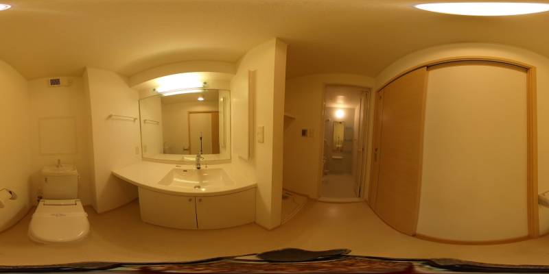 パノラマ画像トイレ