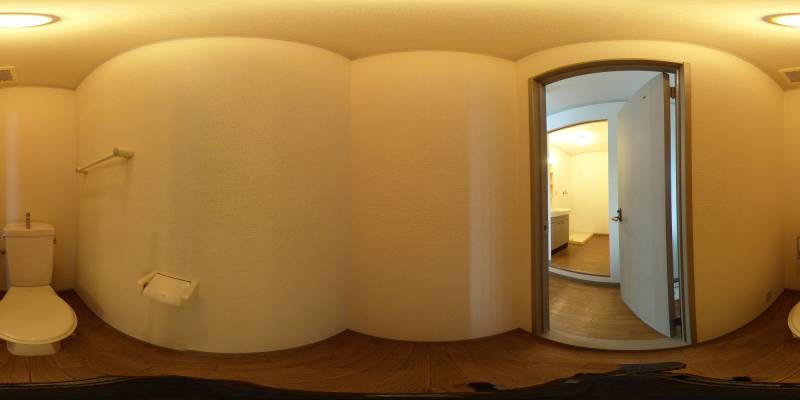 パノラマ画像トイレ