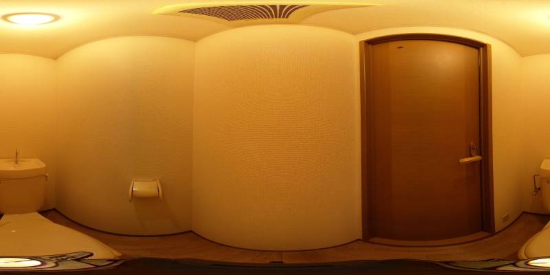 パノラマ画像トイレ