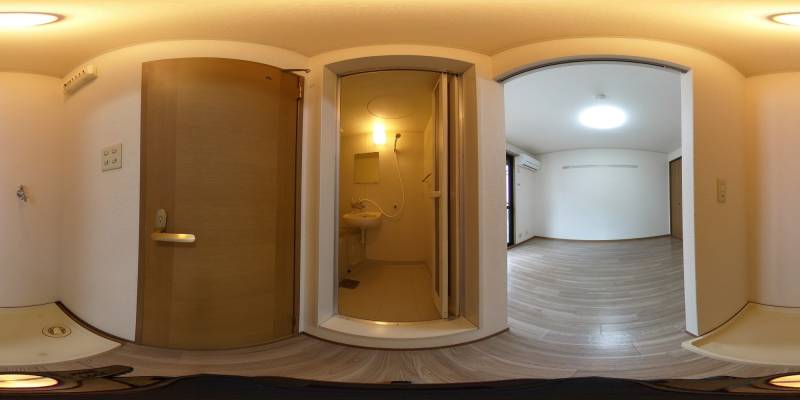 パノラマ画像洗面所