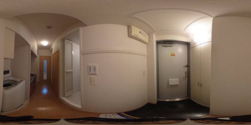 パノラマ画像玄関