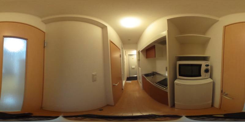 パノラマ画像キッチン