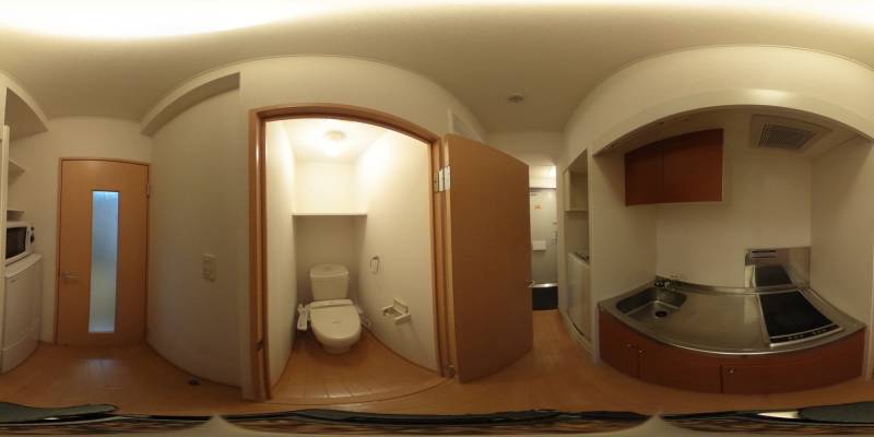 パノラマ画像トイレ