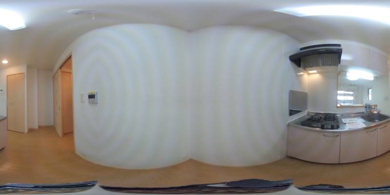 パノラマ画像キッチン