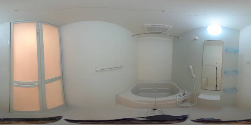 パノラマ画像バスルーム