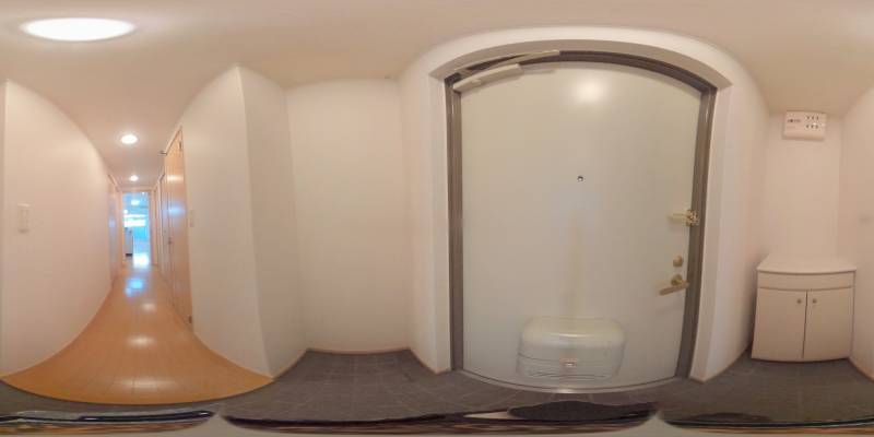 パノラマ画像玄関