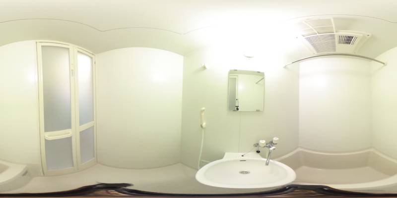 パノラマ画像バスルーム