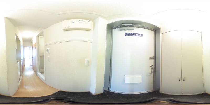 パノラマ画像玄関