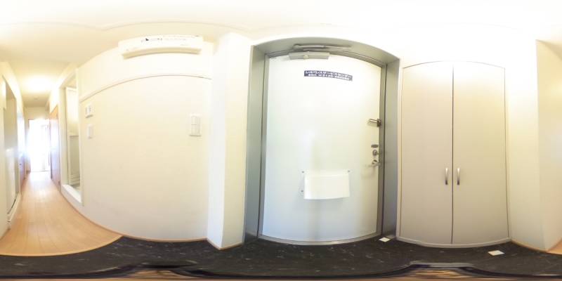 パノラマ画像玄関