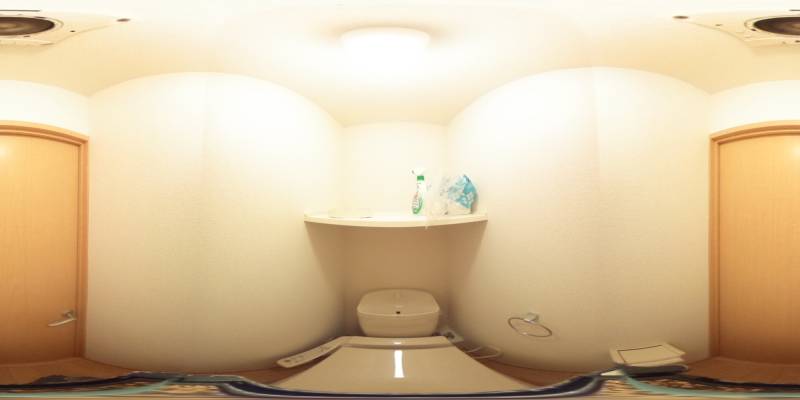 パノラマ画像トイレ