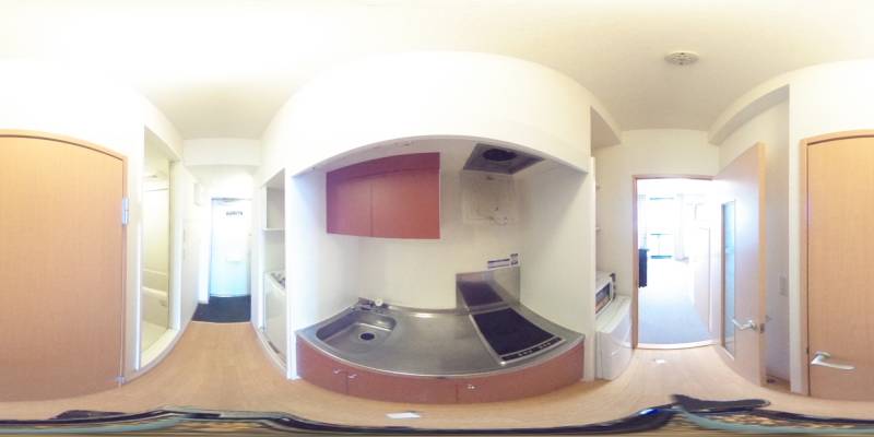 パノラマ画像キッチン