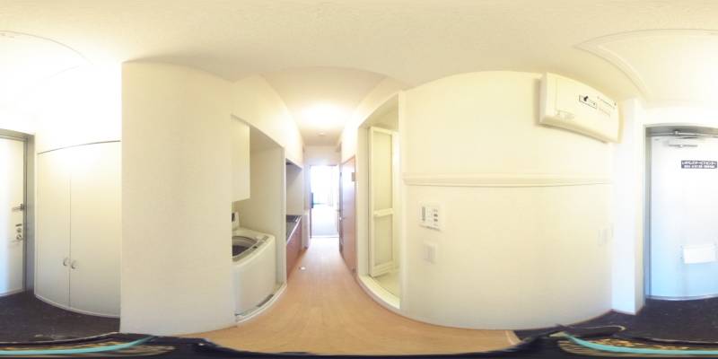 パノラマ画像玄関