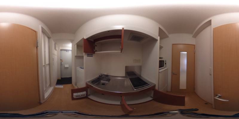 パノラマ画像キッチン