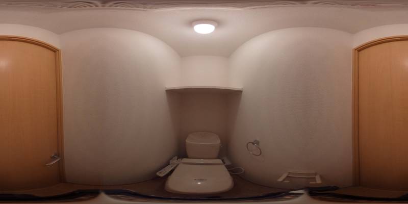 パノラマ画像トイレ