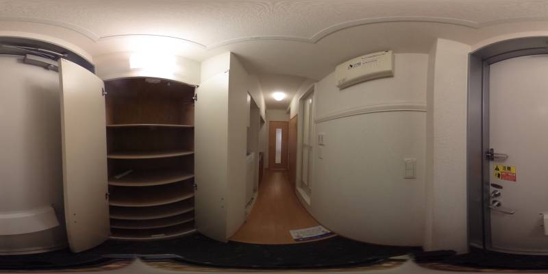 パノラマ画像玄関