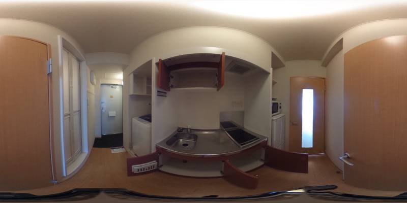 パノラマ画像キッチン