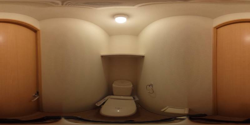 パノラマ画像トイレ